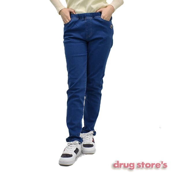 drug store's ストレッチデニムロングパンツ