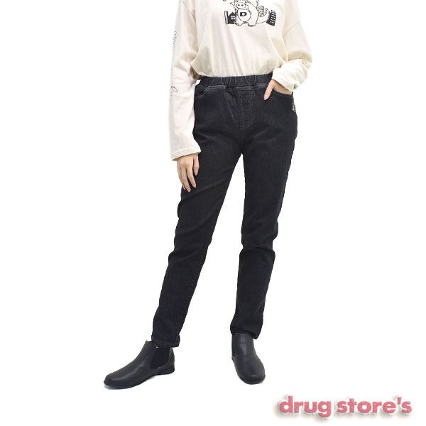 drug store's ストレッチ デニム ロングパンツ