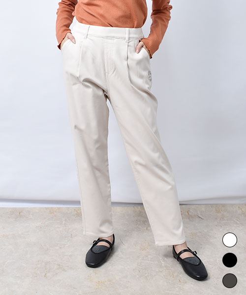 【ストレッチパンツ】 １タック パンツ