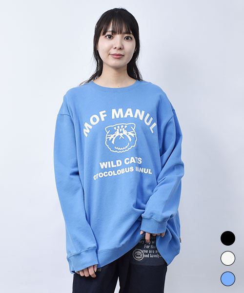 【スウェット トレーナー】 カレッジ風 プリント トレーナー