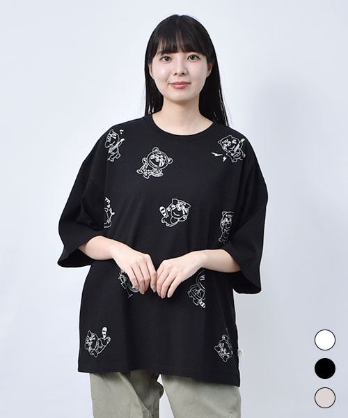 【Tシャツ】 マヌルネコ バックロゴ Tシャツ