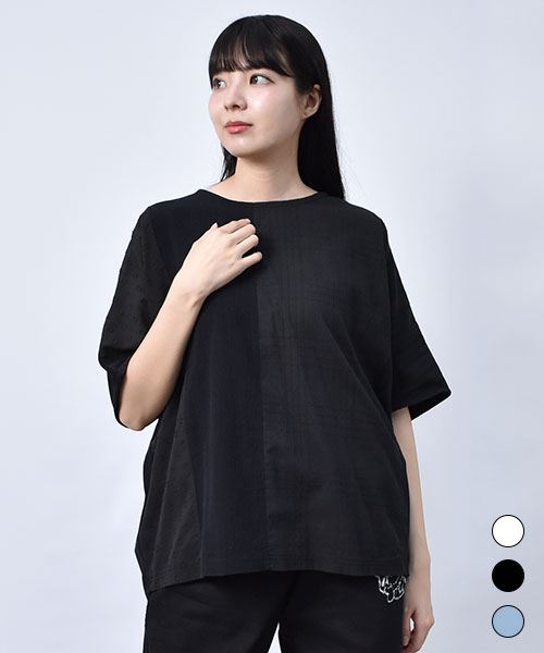 【Tシャツ】 ハギハギ シンプル Tシャツ