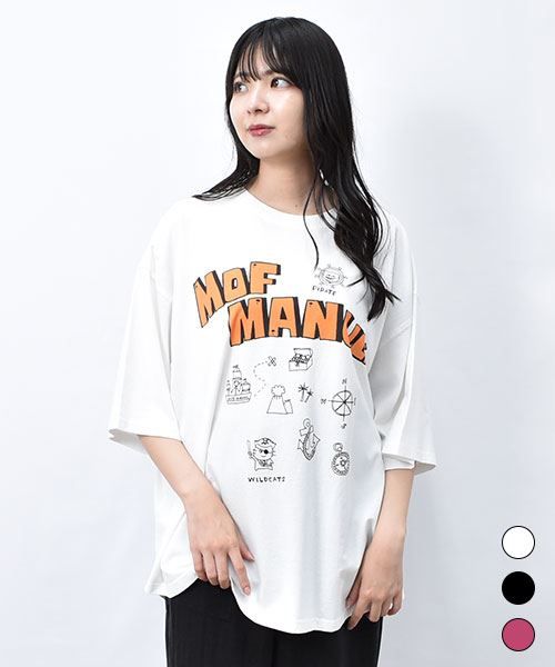 【Ｔシャツ】 マヌル船長 プリントＴ