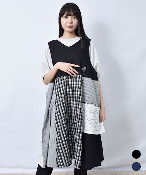 【ジャンスカ】 ざっくり ハギハギ ジャンスカ
