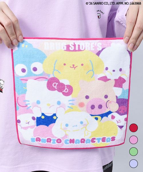 【サンリオキャラクターズ × スタンディ】 ハンドタオル