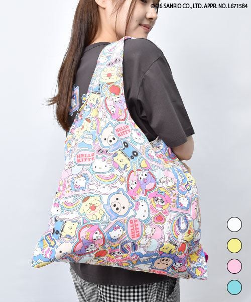【サンリオキャラクターズ × スタンディ】 カラフル エコバッグ