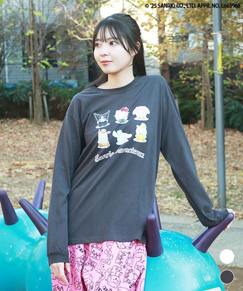 【サンリオキャラクターズ × スタンディ】 プリント トレーナー