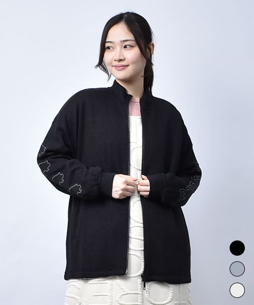 【ブルゾン / ニットソー】 ならびぶた ニットソー ブルゾン