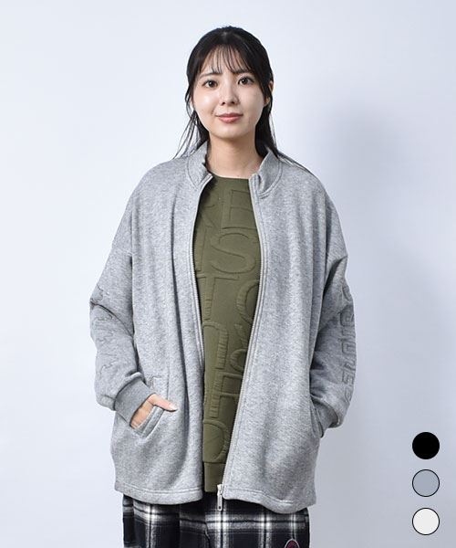 【ブルゾン / ニットソー】 ならびぶた ニットソー ブルゾン