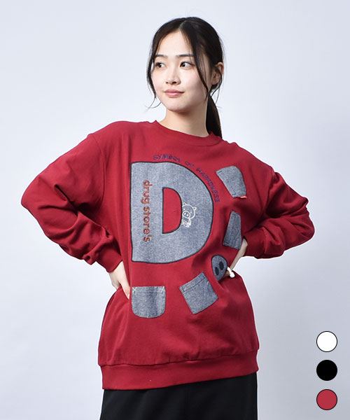 【スウェット トレーナー】 スタンディ ミニポケ トレーナー