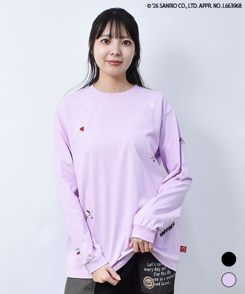 【ハローキティ × スタンディ】 シンプルプリント トレーナー