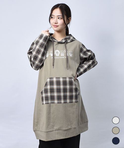 【ワンピース】 スタンディズ パーカー ワンピース