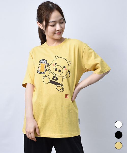 【Tシャツ】 ビールスタンディ プリントT