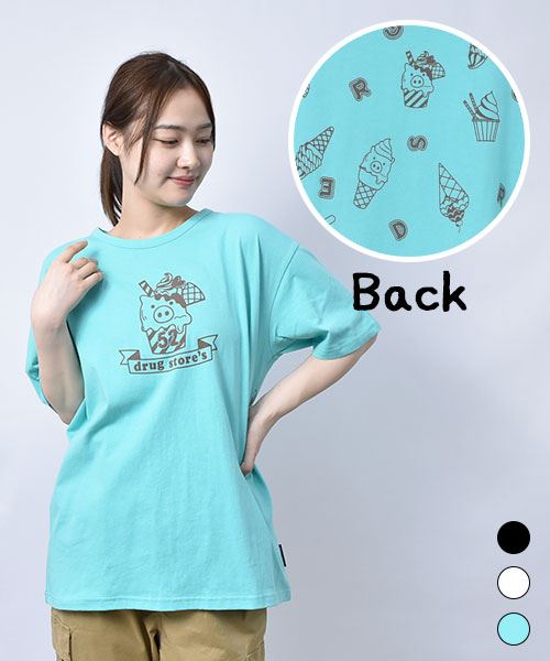 【Tシャツ】 アイススタンディ ワイド プリントT
