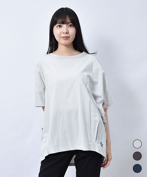 【Ｔシャツ】 フロント切替 ドルマン Ｔシャツ