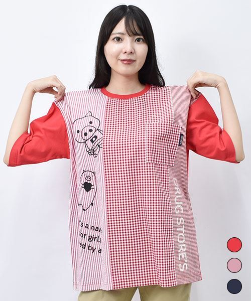 【Tシャツ】 スタンディ&ハートン 切替 Tシャツ