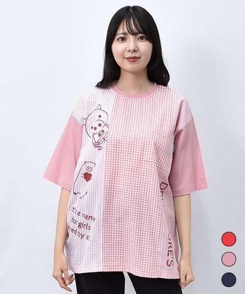 【Tシャツ】 スタンディ&ハートン 切替 Tシャツ