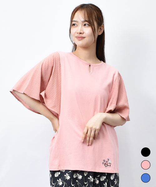 【Tシャツ】 サイドフレア プルオーバー