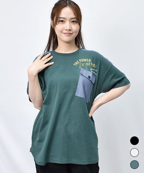 【Tシャツ】 昭一&スタンディ ポケット BIG Tシャツ