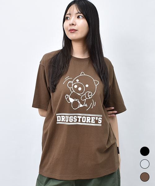 【Tシャツ】 ころんと スタンディ プリントT