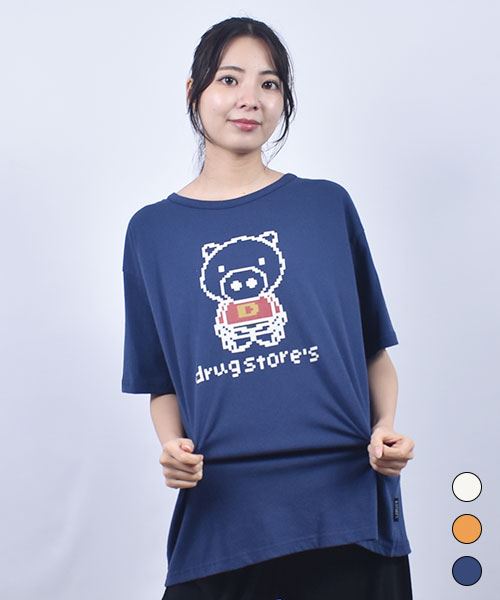 drug store's 20/-OE天竺 スタンディプリント BIGT