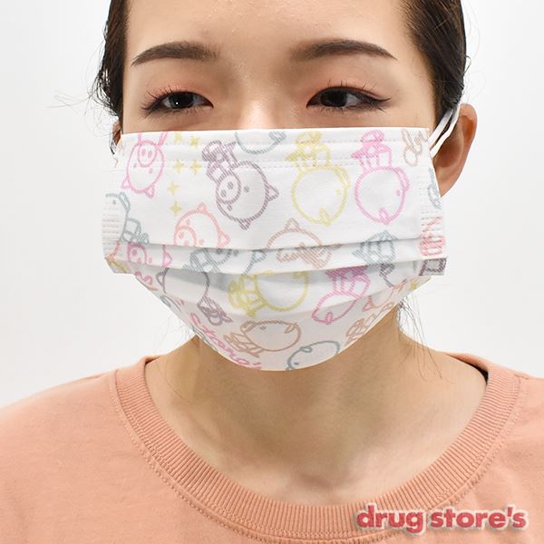 drug store's 5Ｐセット不織布マスク ＷＨ マルチゴロゴロSTANDY