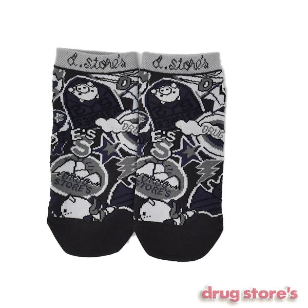 drug store's 【アンクルソックス】 3Pセット買いでお得☆オリジナルソックス