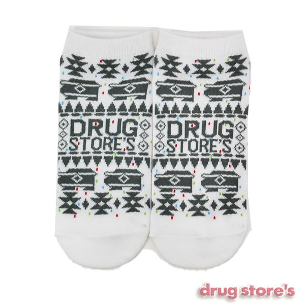 drug store's 【アンクルソックス】 3Pセット買いでお得☆オリジナルソックス