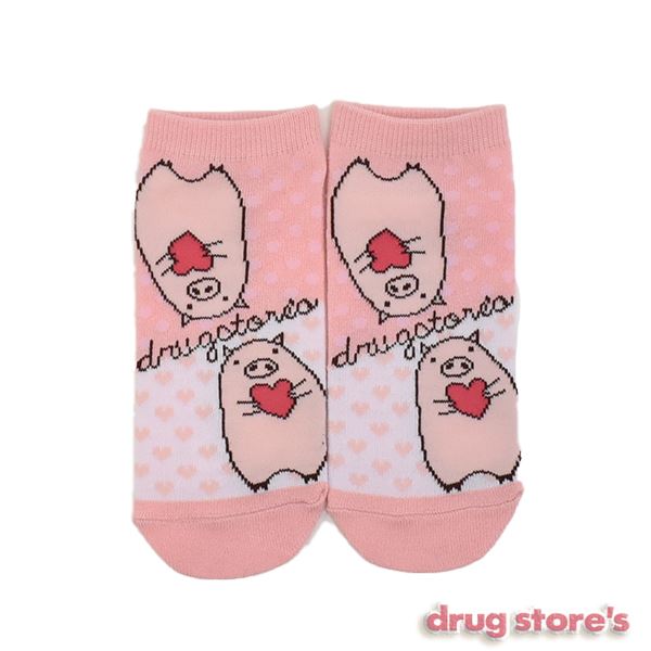 drug store's 【アンクルソックス】 3Pセット買いでお得☆オリジナルソックス
