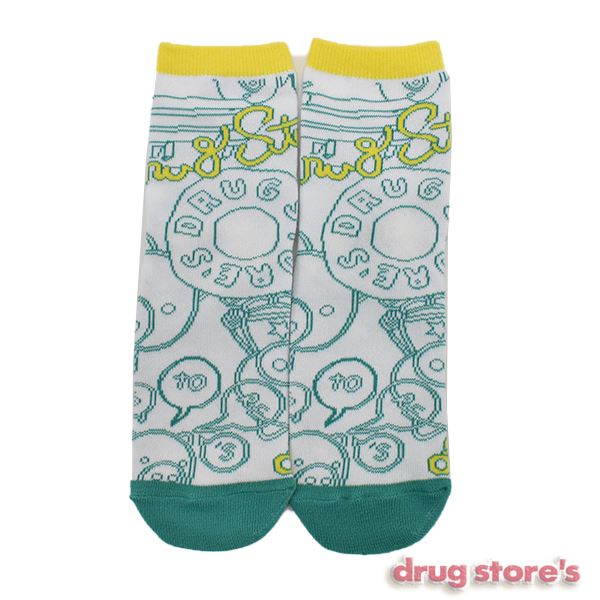 drug store's 【クルーソックス】 2Pセット買いでお得☆オリジナルソックス