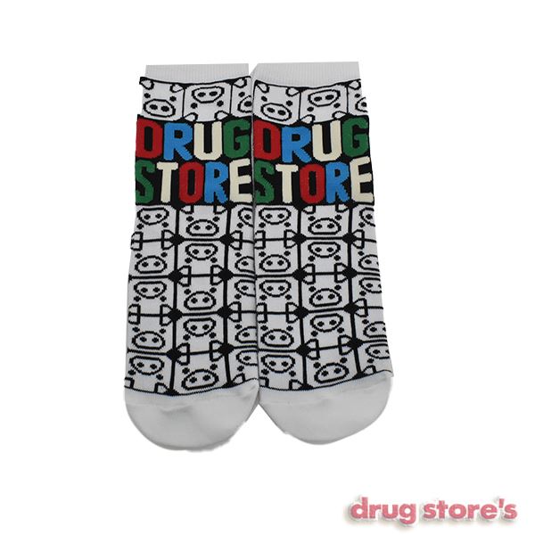 drug store's 【クルーソックス】 2Pセット買いでお得☆オリジナルソックス