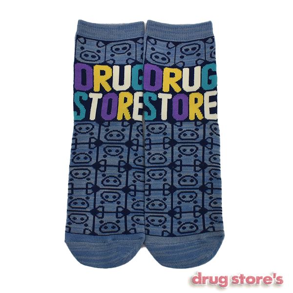 drug store's 【クルーソックス】 2Pセット買いでお得☆オリジナルソックス
