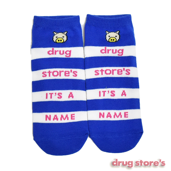 drug store's 【アンクルソックス】 3Pセット買いでお得☆オリジナルソックス