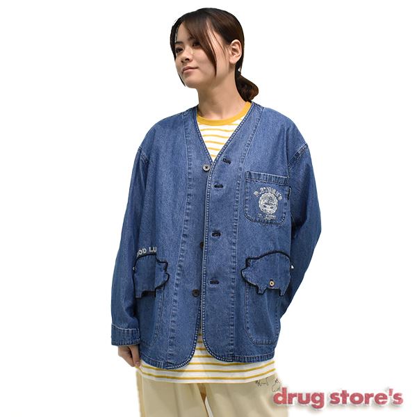 drug store's がま口水玉DSプリント