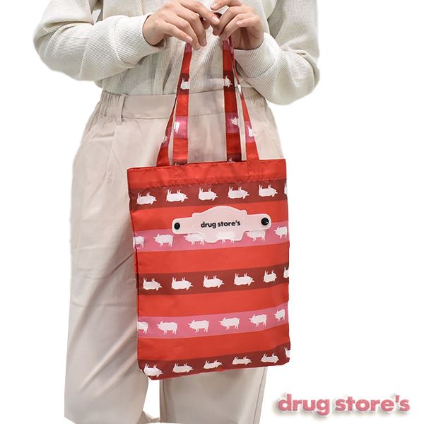 drug store's エコBAG MR。ロウプリント（小）