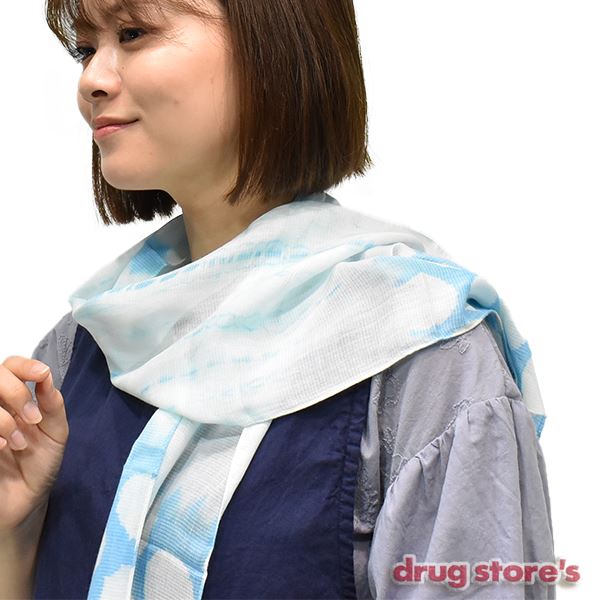 drug store's ドット柄プリントストール