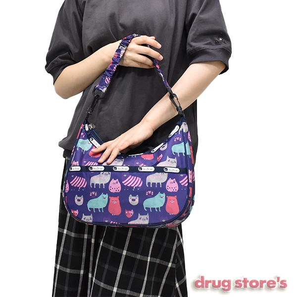 drug store's 半月型 プリントBAG