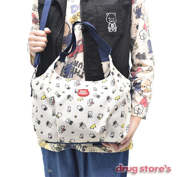 drug store's 総柄プリント ショルダーバッグ