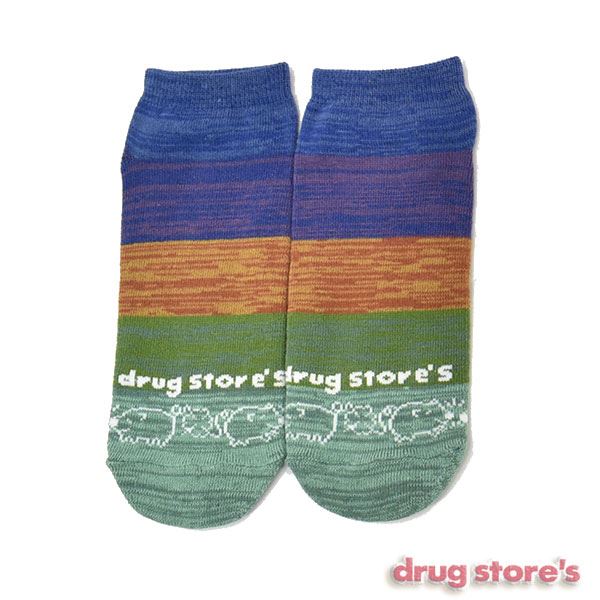 drug store's 【アンクルソックス】 3Pセット買いでお得☆オリジナルソックス