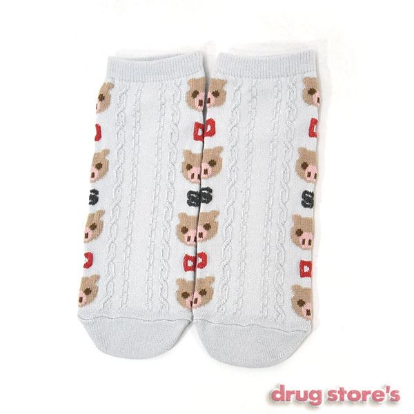 drug store's 【アンクルソックス】 3Pセット買いでお得☆オリジナルソックス