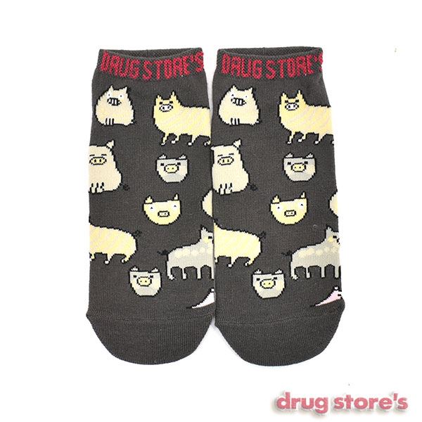 drug store's 【アンクルソックス】 3Pセット買いでお得☆オリジナルソックス