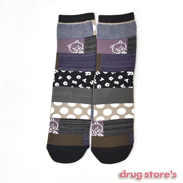 drug store's 【クルーソックス】 2Pセット買いでお得☆オリジナルソックス