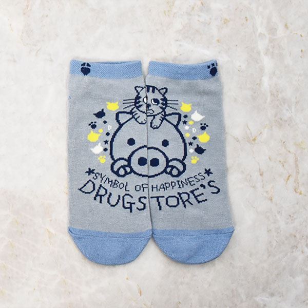 drug store's 【アンクルソックス】 3Pセット買いでお得☆オリジナルソックス