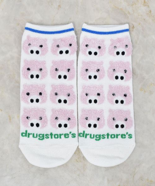 drug store's 【アンクルソックス】 3Pセット買いでお得☆オリジナルソックス