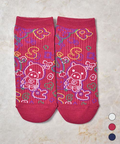 drug store's 【アンクルソックス】 3Pセット買いでお得☆オリジナルソックス
