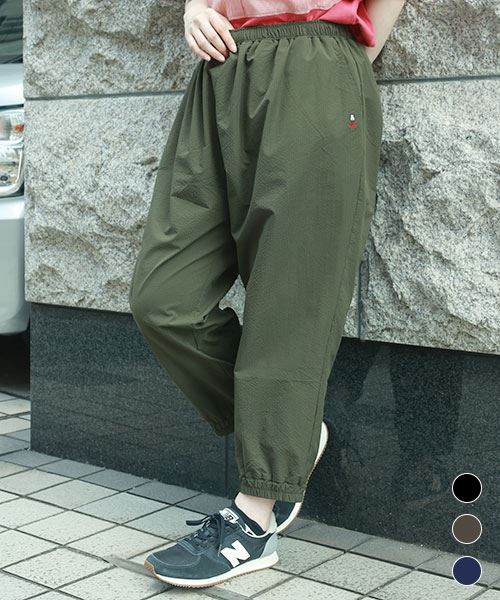 D.S.CLUB シャドーストライプ 裾ゴム パンツ