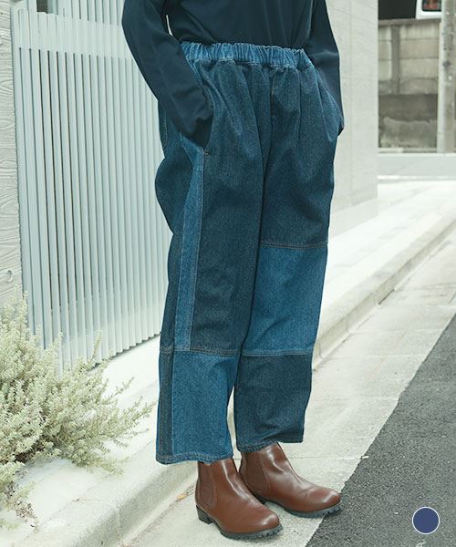 D.S.CLUB 切替 デニム パンツ