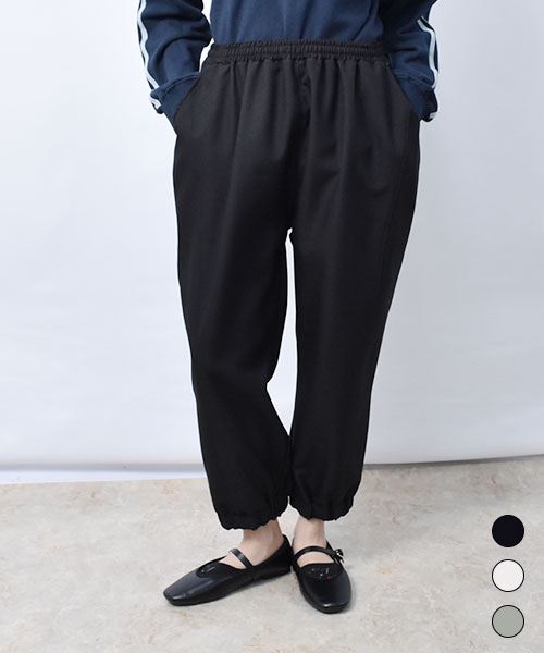 【パンツ】 ツイル シンプル パンツ