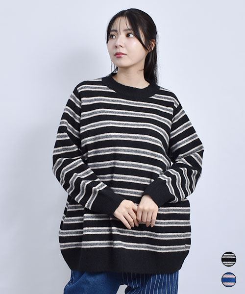 D.S.CLUB ボーダー ニット