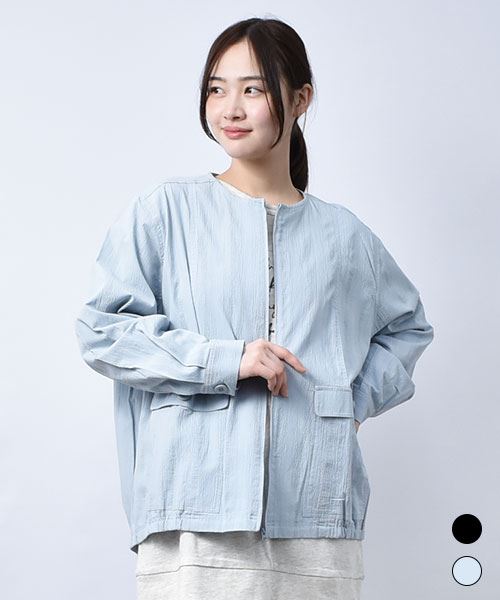 【ブルゾン】 BIGポケット ライトブルゾン